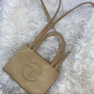 SOLD small cream telfar bag SOLD